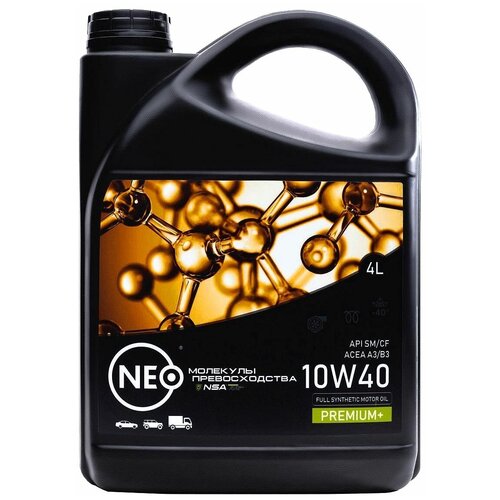 Моторное масло Neo Revolution В 10W-40 (SM/CF) (A3/B3) 4л