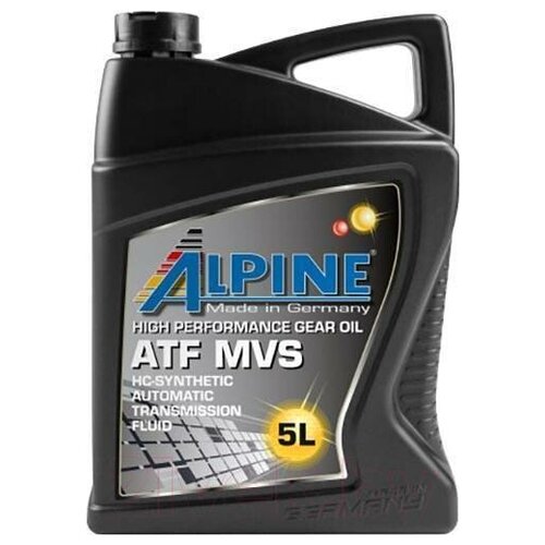 Масло для автоматических коробок переключения передач Alpine ATF MVS red канистра 5л, арт. 0100732