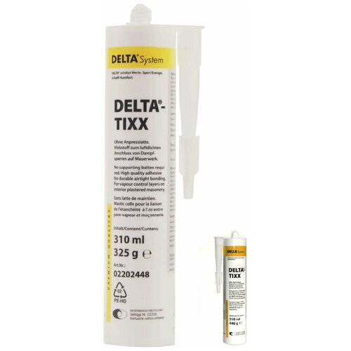 Клей для герметизации и соединения пароизоляционной плёнки DELTA-TIXX 310мл