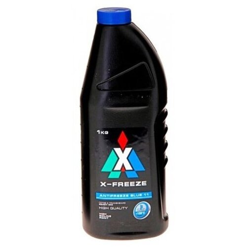 Антифриз X-Freeze Blue (синий) -40С 1 кг