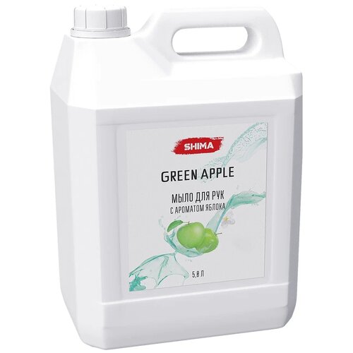 Жидкое мыло для рук с ароматом яблока SHIMA LIQUID SOAP 5 л 4603740920834