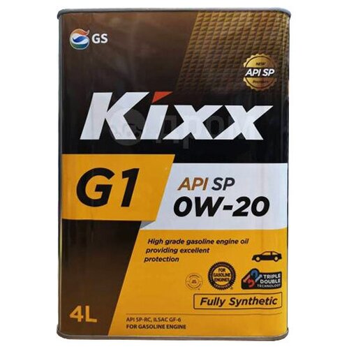 Моторное масло KIXX G1 0W-20 SP, 4л
