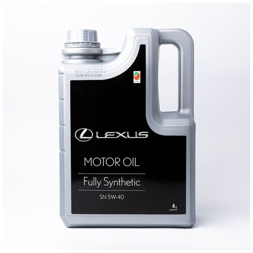 Синтетическое моторное масло LEXUS Engine Oil SN 5W40 4 л.
