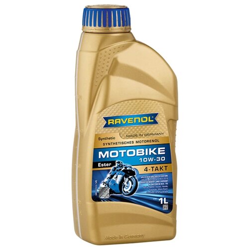 Моторное масло RAVENOL Motobike 4-T Ester SAE 10W-30 (1л) new