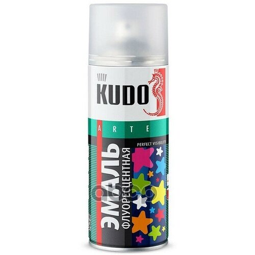 Краска Спрей Флуоресцентная Зеленая, 520 Мл. Kudo Ku-1203 Kudo арт. KU-1203