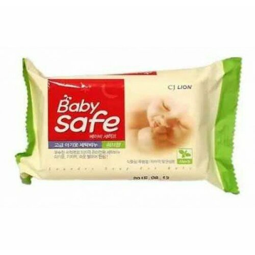 Мыло для стирки детских вещей CJ Lion Baby Safe с ароматом восточных трав, 190 г