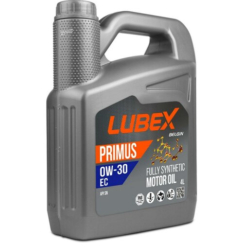 LUBEX L03415470404 Синт. мот.масло PRIMUS EC 0W-30 (4л)