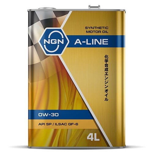 Cинтетическое моторное масло NGN A-Line 0W-30 4л