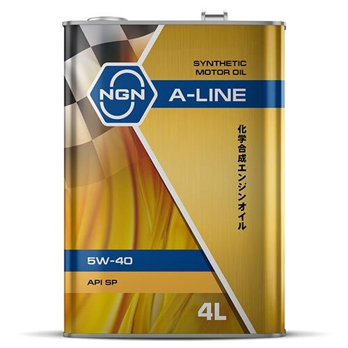 Cинтетическое моторное масло NGN A-Line 5W-40 4л