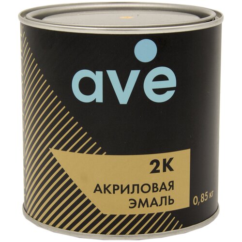 2К акриловая эмаль AVE Баклажан 107 0,85кг + 0,2 отвердителя