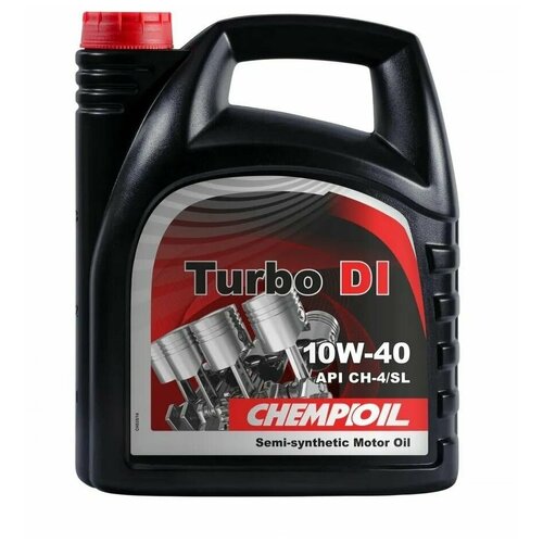 Масло CHEMPIOIL Turbo DI SAE 10W-40 п/синт.(5 л) API CH-4/SL;ACEA B4/A3;VW 505.00/502.00