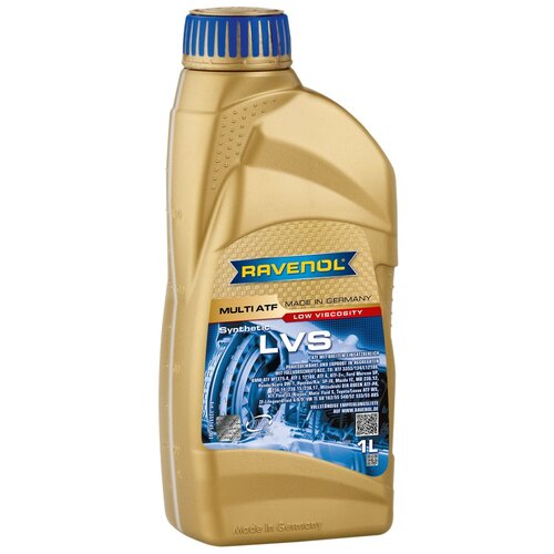 Трансмиссионное масло Ravenol Multi ATF LVS Fluid, синтетическое, 1 л