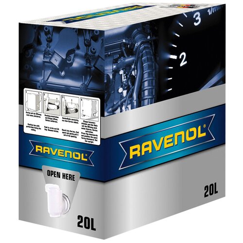 Трансмиссионное масло Ravenol Multi ATF HVS Fluid, синтетическое, 20 л (ecobox)