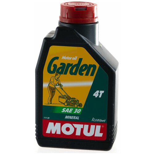 Минеральное моторное масло Motul Garden 4T SAE-30, 1 л