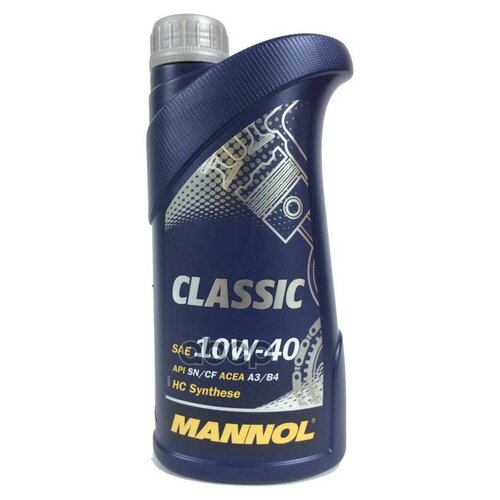 MANNOL Classic 10w40 Масло Моторное Полусинтетическое 1л. Mannol В Подольске