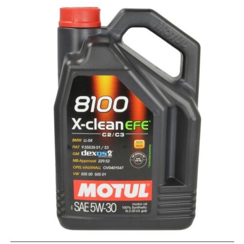 Моторное масло MOTUL 8100 X-clean EFE 5W30, 1L