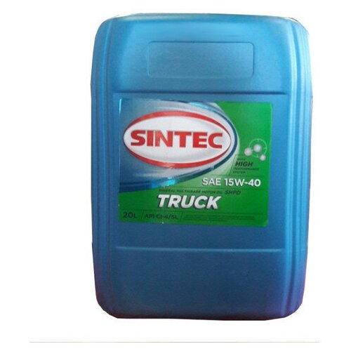 15/40 TRUCK SINTEC 20л. мин. API CI-4/SL Масло моторное SINTEC 122444 | цена за 1 шт | минимальный заказ 1