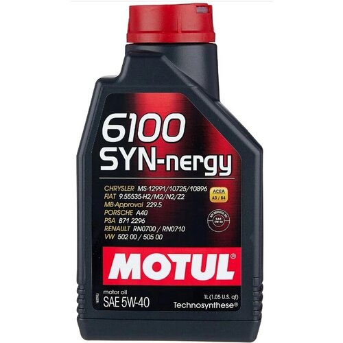 Моторное масло Motul 6100 SYN-Nergy