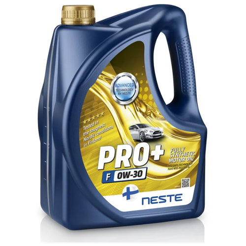 Моторное масло NESTE Pro+ F 0W-30 4л. 118245