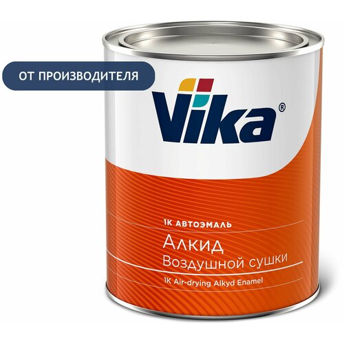 Эмаль VIKA Алкид-60 черная 601, 0.8 кг 206765