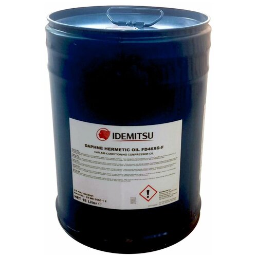 Масло компрессорное PAG-46 IDEMITSU daphne hermetic oil FD46XG 18 л