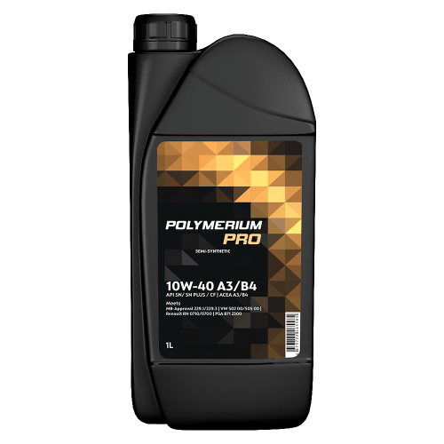 Polymerium PRO 10W-40 API SN ACEA A3/B4 1L
