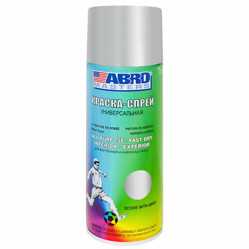 Эмаль Abro алюминевая ABRO (227 г) SP-026