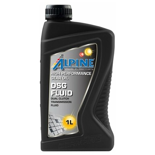 Синтетическое трансмиссионное масло Alpine DSG Fluid канистра 1л, арт. 0101531