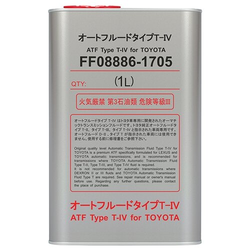 Масло трансмиссионное FANFARO Toyota ATF Type T-IV 4л