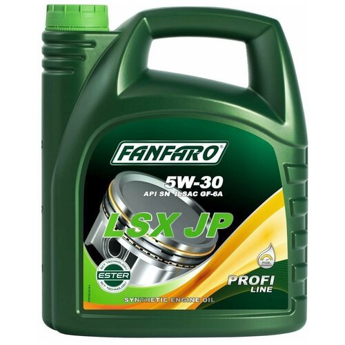 Синтетическое моторное масло FANFARO LSX JP 5W-30