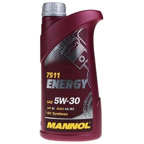Моторное масло Mannol Energy 7511 5W-30 синтетическое 1 л