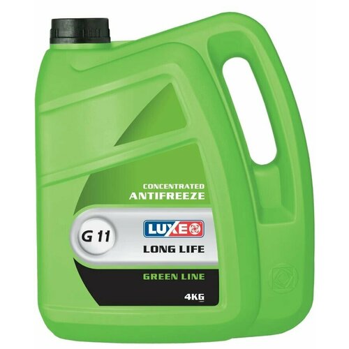 Антифриз LUXE Green Line концентрат G11 -40°С зеленый 4 кг