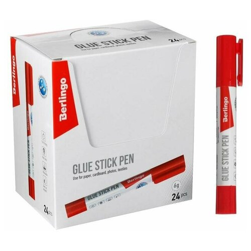 Клей-карандаш PVP 6 г Ultra, 24 шт.