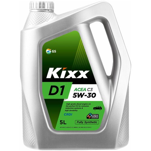 Масло моторное Kixx D1 RV SAE 5w-40 C3 синт. (4л)
