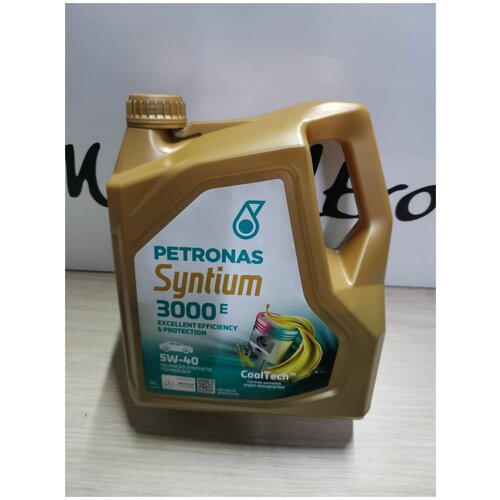 Моторное масло PETRONAS SYNTIUM 3000 E 5W-40 Синтетическое 4 л