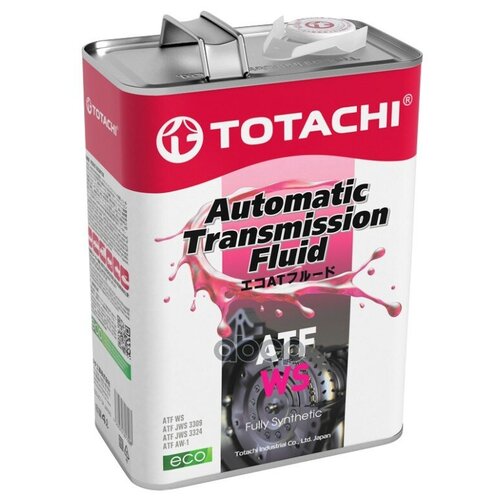 Масло Трансмиссионное Totachi Auto Fluid Ws Синтетическое 4 Л 4562374691308 TOTACHI арт. 20804