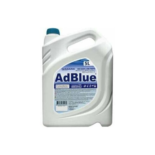 Жидкость AdBlue 5 л. (водный раствор мочевины) для систем SCR а/м Евро 4,5,6