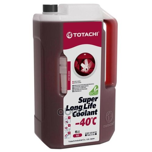 Охлаждающая Жидкость Totachi Super Llc Red -40c5л TOTACHI арт. 41805