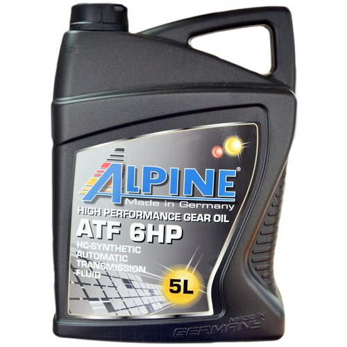 Масло трансмиссионное Alpine ATF 6HP канистра 5л, арт. 0101562
