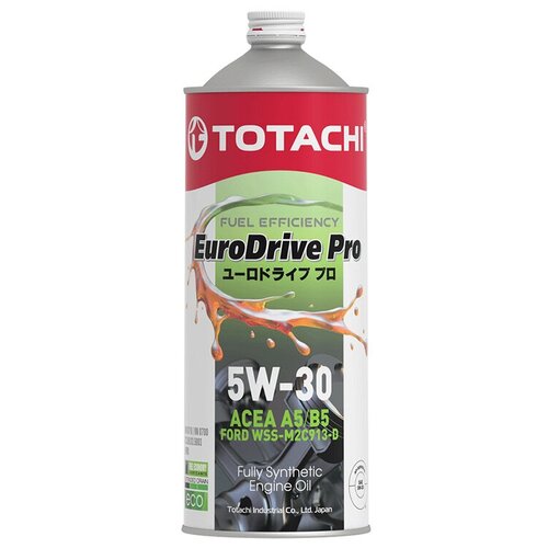 Моторное масло Totachi EURODRIVE PRO FE Fully Synthetic 5W-30 API SL, ACEA A5/B5 1L E7901