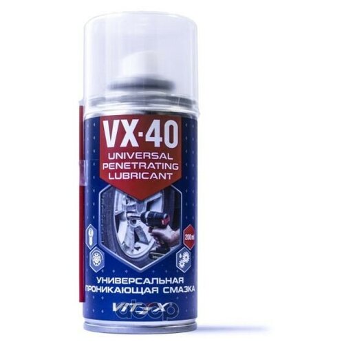 Смазка Универсальная Vitex Vx-40 Проникающая (200 Мл) Vitex арт. V902113
