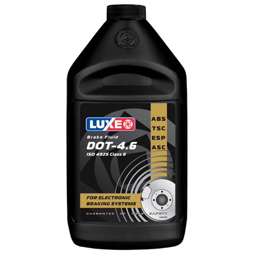 Тормозная жидкость LUXE DOT-4.6, 910, 1 шт