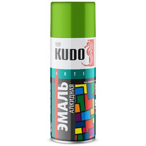 KUDO KU-10088 Эмаль универсальная салатовая мл KUDO KU-10088