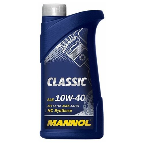 Масло Mannol 10/40 Classik SN п/синтетическое 1 л