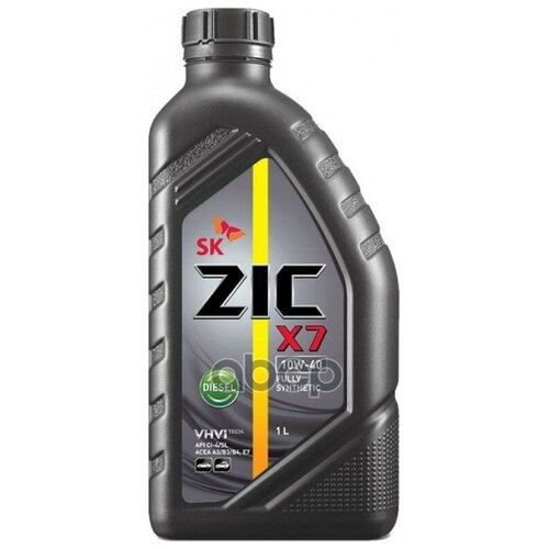 Zic Масло Моторное Zic X7 Diesel 10w-40 Синтетическое 1 Л 132607