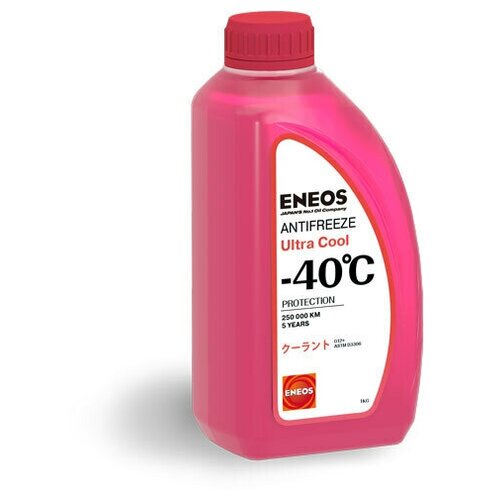Антифриз ENEOS Antifreeze Ultra Cool -40C 1кг (pink)