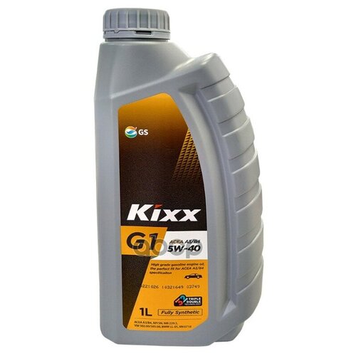 KIXX L2019AL1E1 Масло моторное KIXX G1 5W-40 A3/B4 синтетическое 1 л