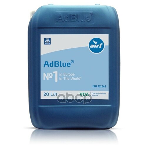 COOLSTREAM AB-010104 Жидкость для систем SCR AdBlue (мочевина) канистра (21.7 кг) 1шт