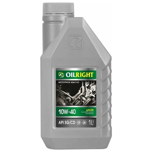 OILRIGHT/Моторное масло OILRIGHT драйв SAE 10W-40 API SG/CD Полусинтетическое 1 л