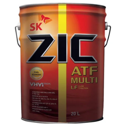 Масло ZIC ATF Multi LF трансмиссионное синтетика 20 л